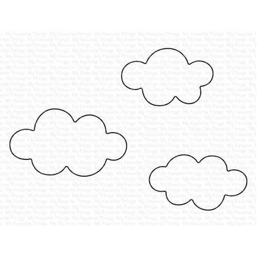 My Favorite Things - Die-namics - Cutest Clouds Ever