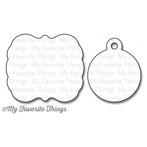 My Favorite Things - Die-namics  - LJD Christmas Label and Tag