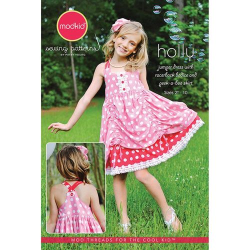 Modkid - Sewing Pattern - Girl Dress HOLLY MKSP-063HO