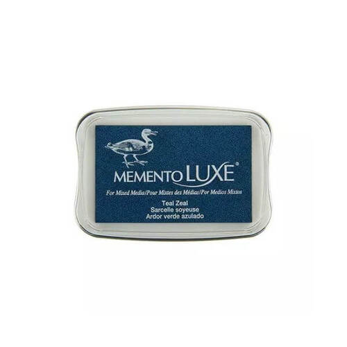 Tsukineko Memento Luxe Ink Pad - Teal Zeal ML-000-602
