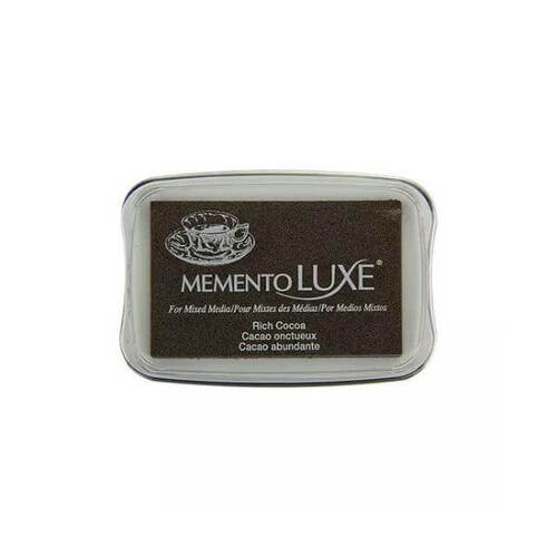 Tsukineko Memento Luxe Ink Pad - Rich Cocoa ML-000-800