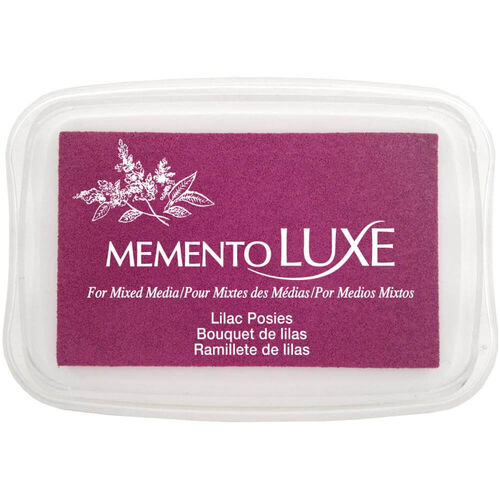 Tsukineko Memento Luxe Ink Pad - Lilac Posies ML-501