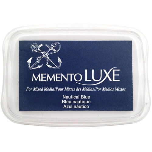 Tsukineko Memento Luxe Ink Pad - Nautical Blue ML-607