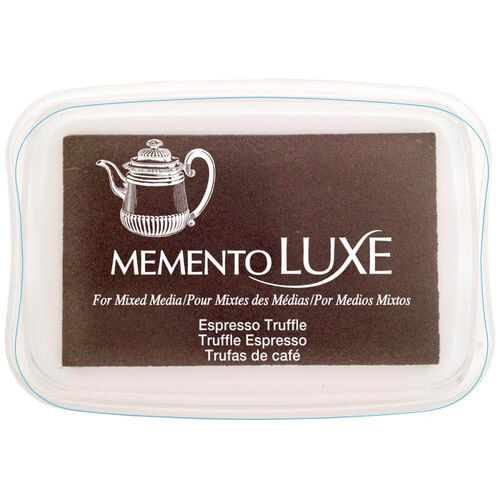 Tsukineko Memento Luxe Ink Pad - Espresso Truffle ML-808