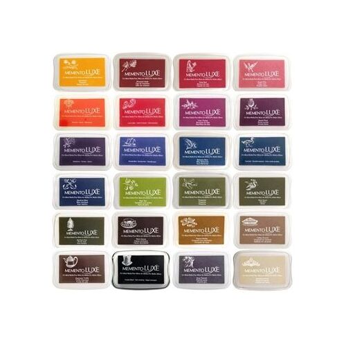 Tsukineko Memento Luxe Ink Pad - Choose From 24 Colours