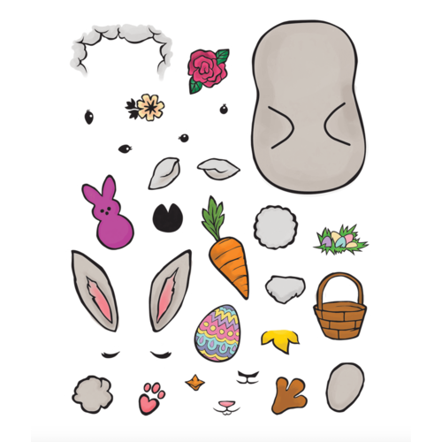 Maker's Movement Stamps - Easter Buildable Buddies MOS212