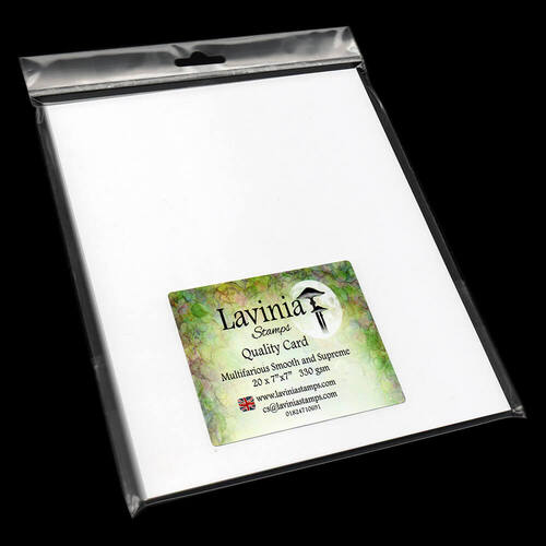 Lavinia Multifarious Card - 7x7" White 330 gsm 20/pk