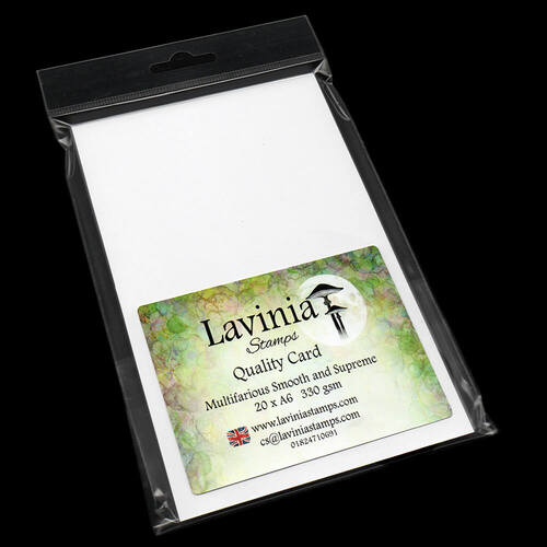 Lavinia Multifarious Card - A6 White 330 gsm 20/pk