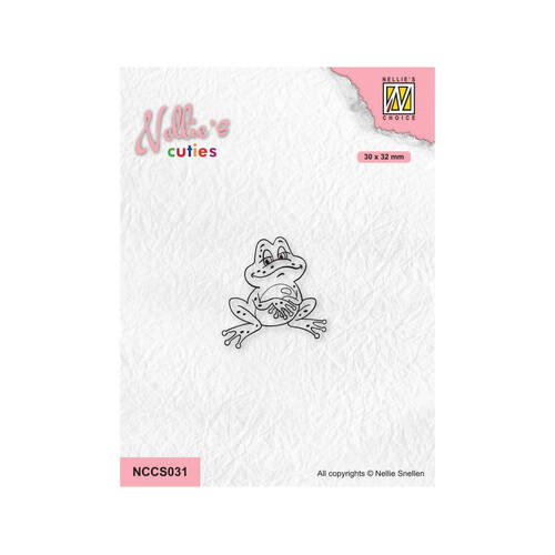 Nellie Snellen Clear Stamps - Frog-1 NCCS031