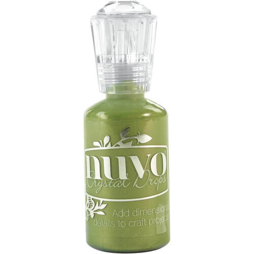Nuvo Crystal Drops 1.1oz - Bottle Green