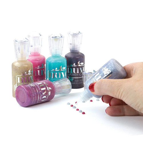 Nuvo Glitter Drops 1.1oz - Aquatic Mist