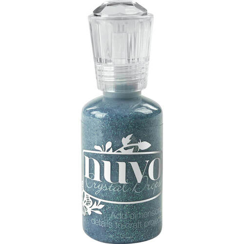 Nuvo Glitter Drops 1.1oz - Dazzling Blue