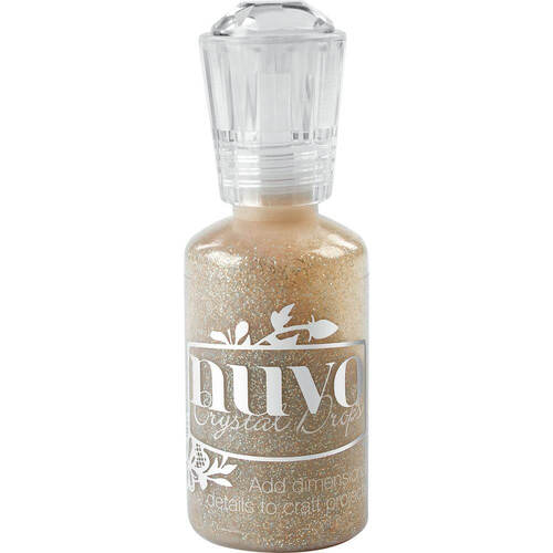 Nuvo Glitter Drops 1.1oz - Honey Gold