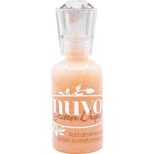 Nuvo Glitter Drops 1.1oz - Summer Sunrise