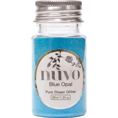 Nuvo Glitter 1oz - Blue Opal NSG1106
