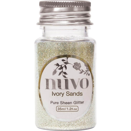 Nuvo Glitter 1oz - Ivory Sands NSG1107