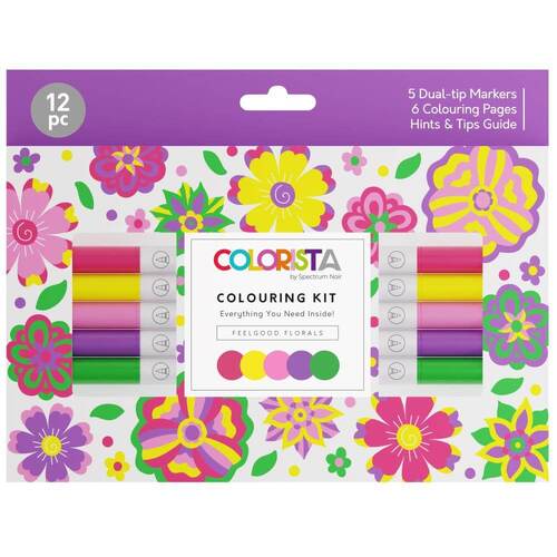 Spectrum Noir Colorista Colour Kit 12/Pkg - Feelgood Florals