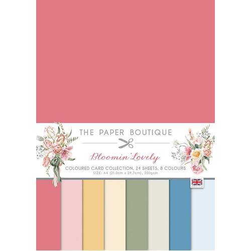 The Paper Boutique Colour Card Collection - Bloomin Lovely