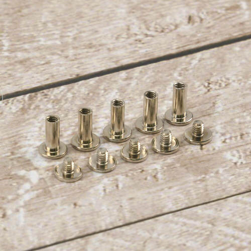 Couture Creations - 12mm Scrapbook Album Screw and Post 5 Sets