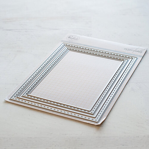 Pinkfresh Studio Dies - Essentials: Stitched Rectangles PF001ES