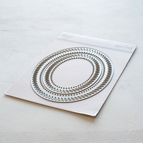 Pinkfresh Studio Dies - Essentials: Braided Oval PF005ES