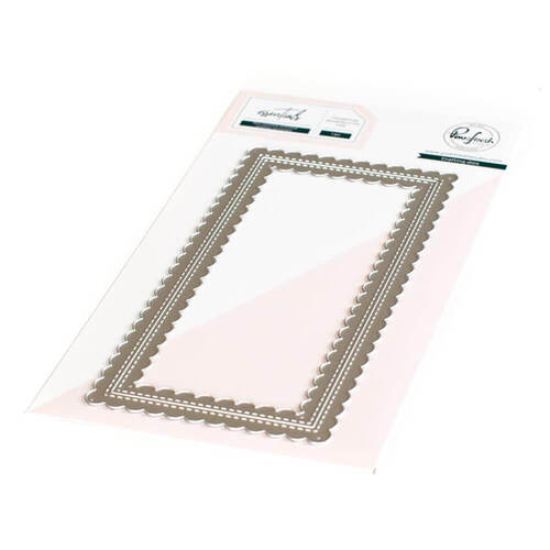 Pinkfresh Studio Essentials Dies - Mini Slimline Stitched Rectangle PF080ES