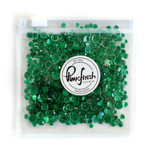 Pinkfresh Studio Glitter Drops - Jade PF095ES