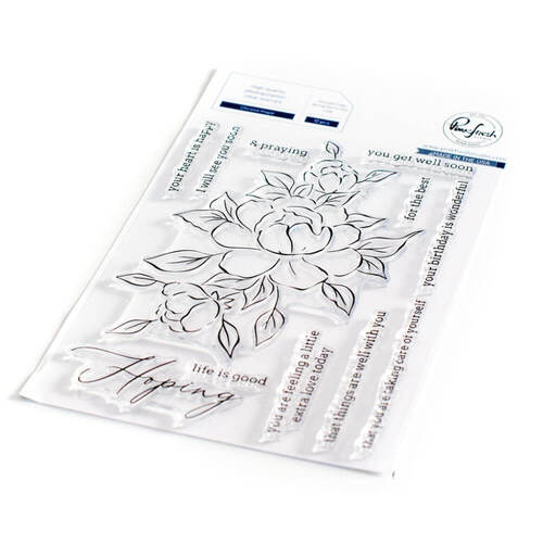 Pinkfresh Studio Clear Stamps 4"x6" - Choose Hope PF104921