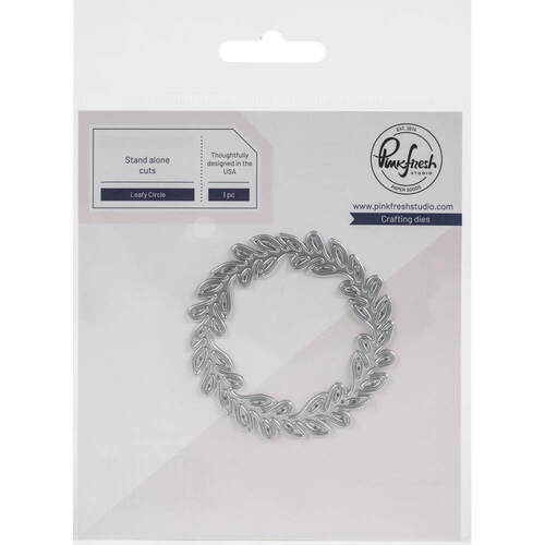 Pinkfresh Studio Dies - Leafy Circle PF106921