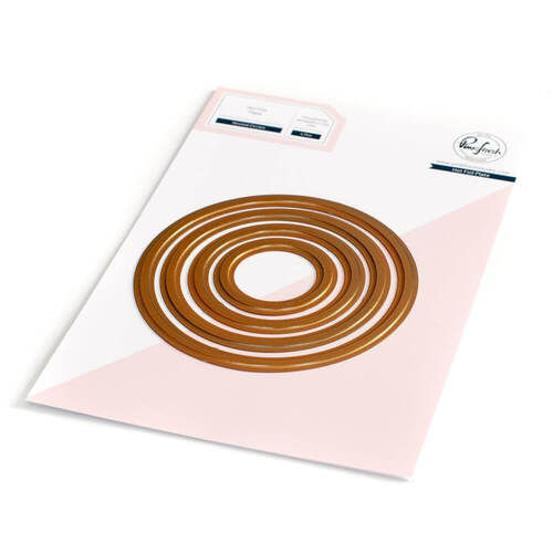 Pinkfresh Studio Hot Foil Plate - Nested Circles PF147822
