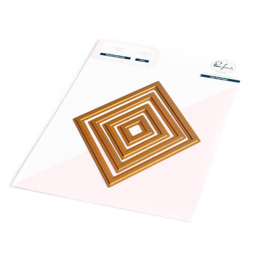 Pinkfresh Studio Hot Foil Plate - Nested Diamonds PF148022