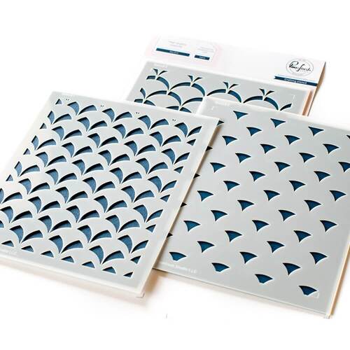 Pinkfresh Studio Stencil - Geo Arch 154622