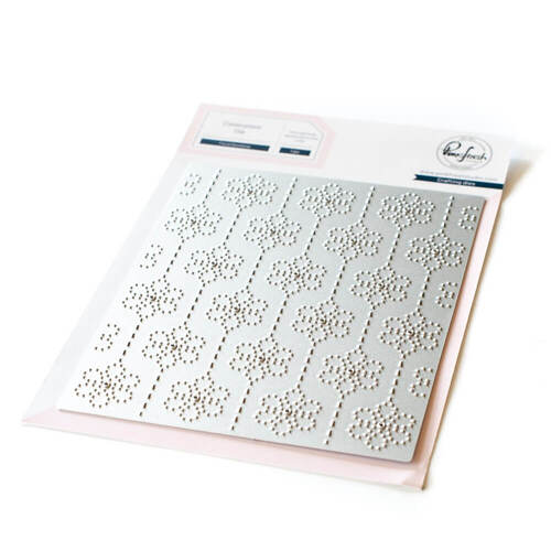 Pinkfresh Studio Dies - Floral Backdrop Coverplate 161022