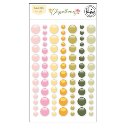 Pinkfresh Studio - Chrysanthemum Collection - Enamel Dots 173122