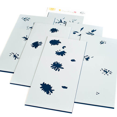 Pinkfresh Studio Stencil - Chrysanthemum 173422