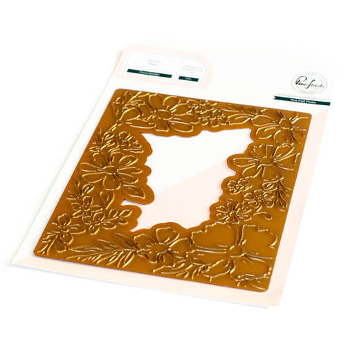 Pinkfresh Studio Hot Foil Plate - Floral Border 182922