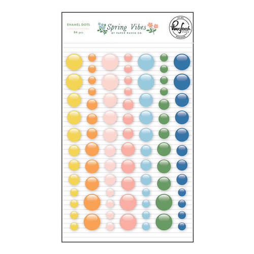 Pinkfresh Studio - Spring Vibes Collection - Enamel Dots 188923