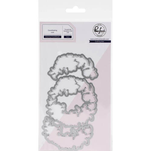 Pinkfresh Studio Dies - Charming Floral Wreath PFCC1820