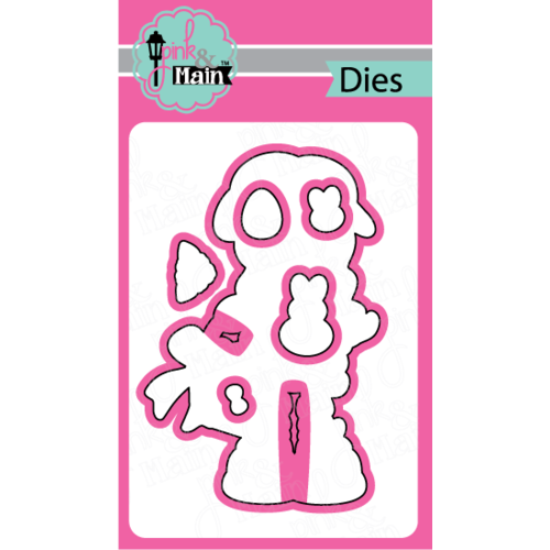 Pink & Main Dies - Chocolate Bunny PNM078