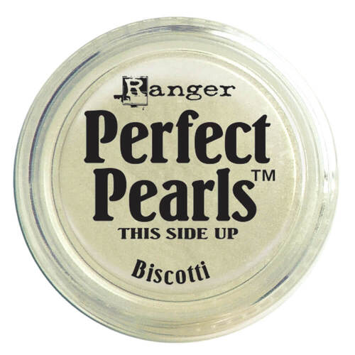 Ranger Perfect Pearls Pigment Powder .25oz - Biscotti