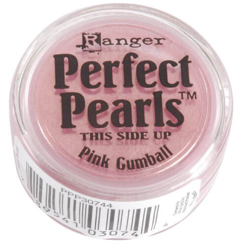 Ranger Perfect Pearls Pigment Powder .25oz - Pink Gumball