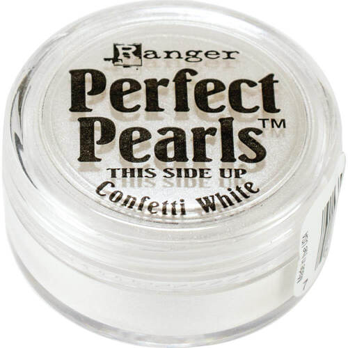 Ranger Perfect Pearls Pigment Powder .25oz - Confetti White