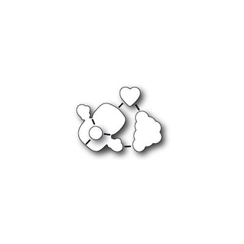 Poppystamps Die - LOVE NEVER MELTS 1456