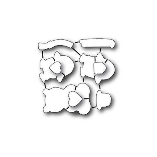 Poppystamps Die - LOVE NOTE 1457