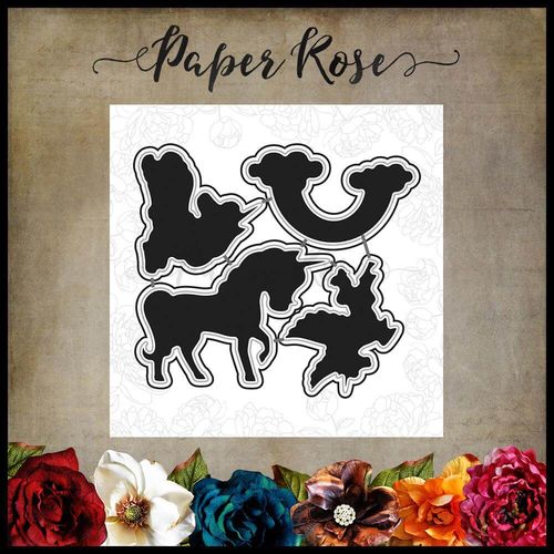 Paper Rose Dies - Unicorn Magic 17308