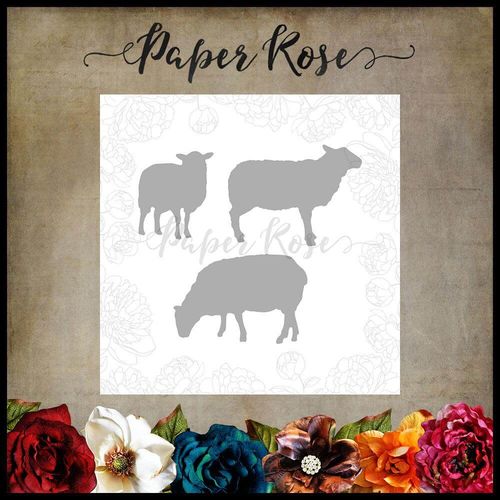 Paper Rose Dies - Sheep Family 17718