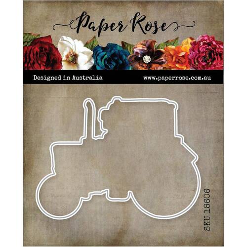 Paper Rose Dies - Vintage Tractor 18606