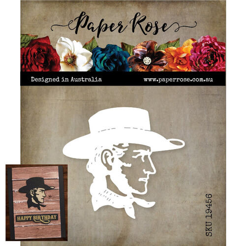 Paper Rose Dies - Cowboy Head 19456