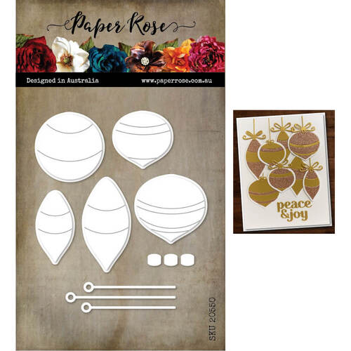 Paper Rose Dies & Stamps Australia Craftie Cafe