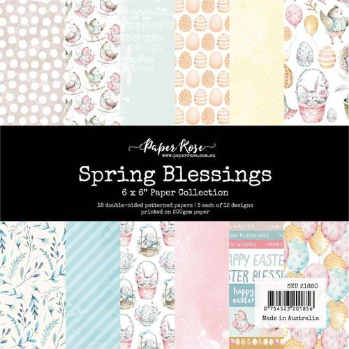 Paper Rose 6x6 Paper Collection - Spring Blessings 21660